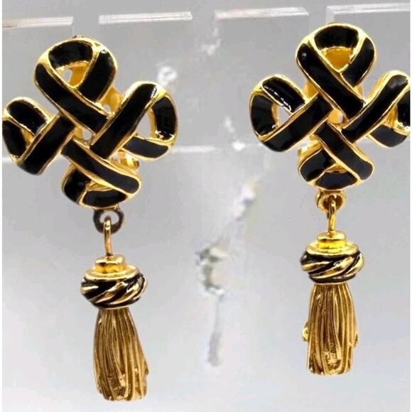 Metropolitan Museum Of Fine Arts Earrings Brooch Lot Of Two Vintage Clip-On - Picture 2 of 9